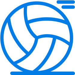 ícone de bola de vôlei