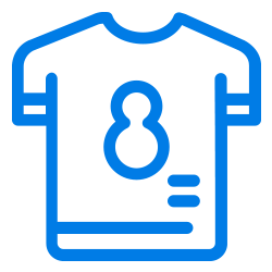 ícone de camisa