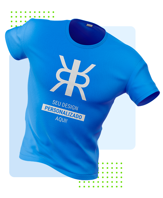 foto de camiseta azul