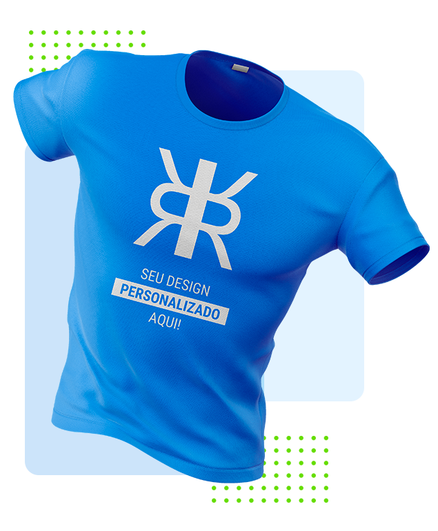 foto de camiseta azul