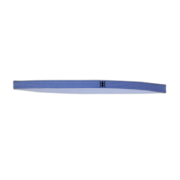 Fita de cabeça em elástico com silicone – Azul